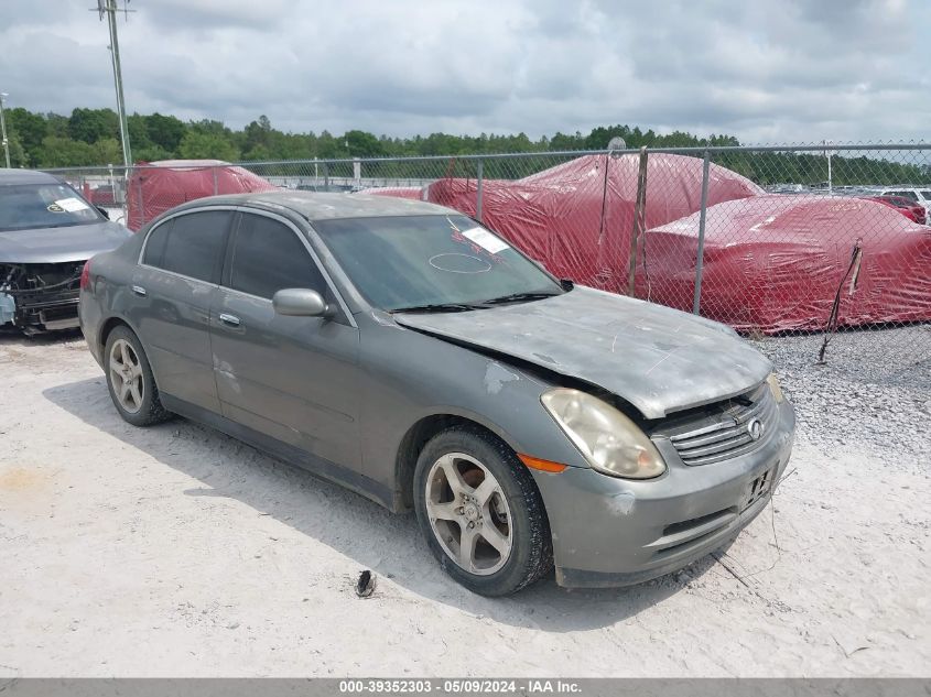 2004 Infiniti G35 VIN: JNKCV51E54M603951 Lot: 39352303