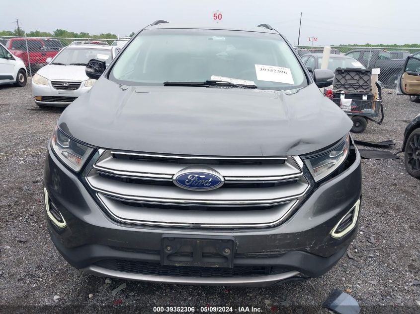 2015 Ford Edge Sel VIN: 2FMTK4J98FBB76597 Lot: 39352306