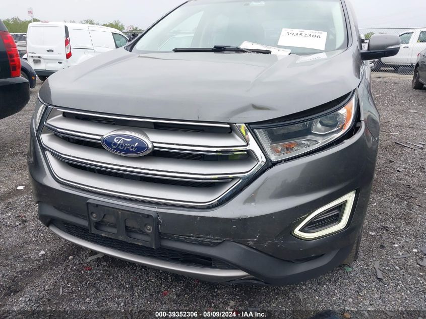 2015 Ford Edge Sel VIN: 2FMTK4J98FBB76597 Lot: 39352306