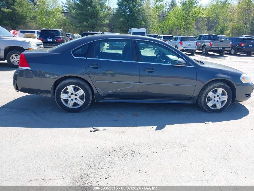 2011 Chevrolet Impala Ls VIN: 2G1WF5EK5B1243898 Lot: 39352315