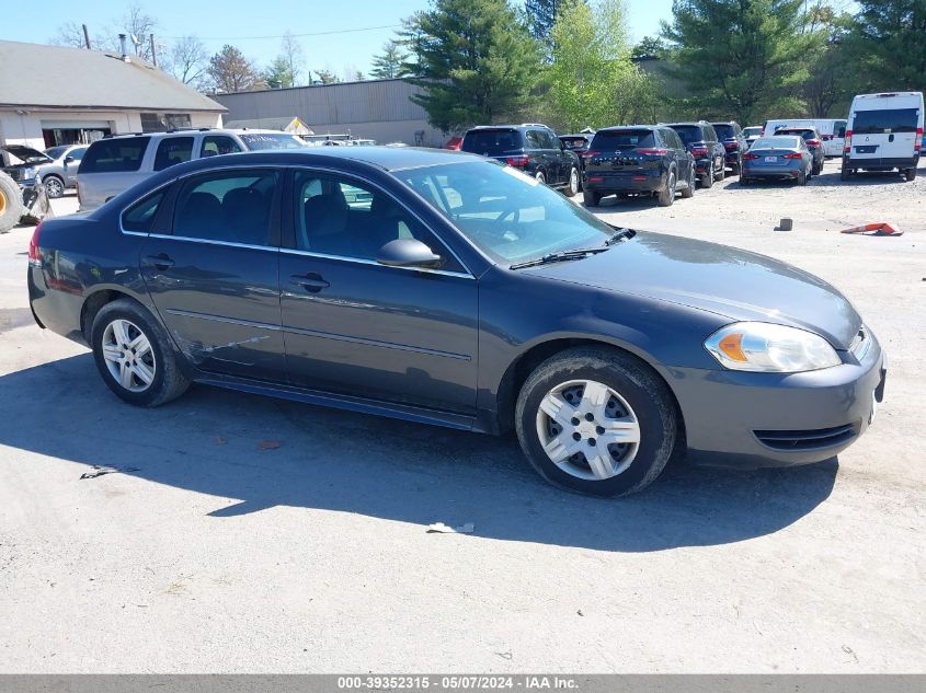 2011 Chevrolet Impala Ls VIN: 2G1WF5EK5B1243898 Lot: 39352315