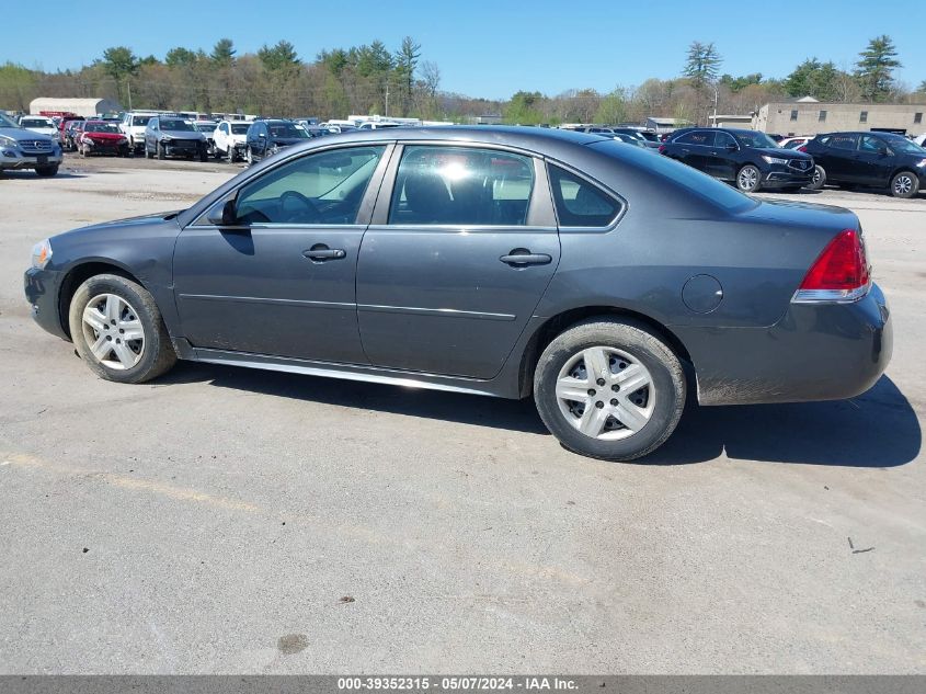 2011 Chevrolet Impala Ls VIN: 2G1WF5EK5B1243898 Lot: 39352315