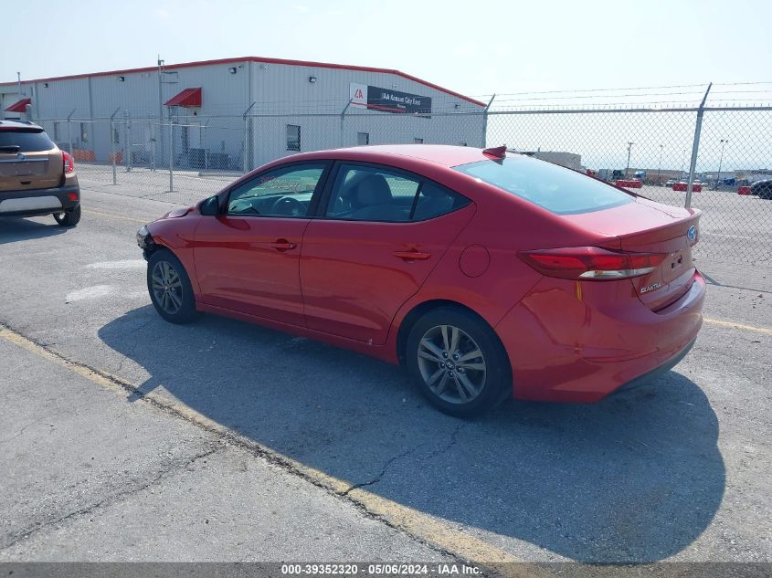 2018 Hyundai Elantra Sel VIN: 5NPD84LF8JH303517 Lot: 39352320