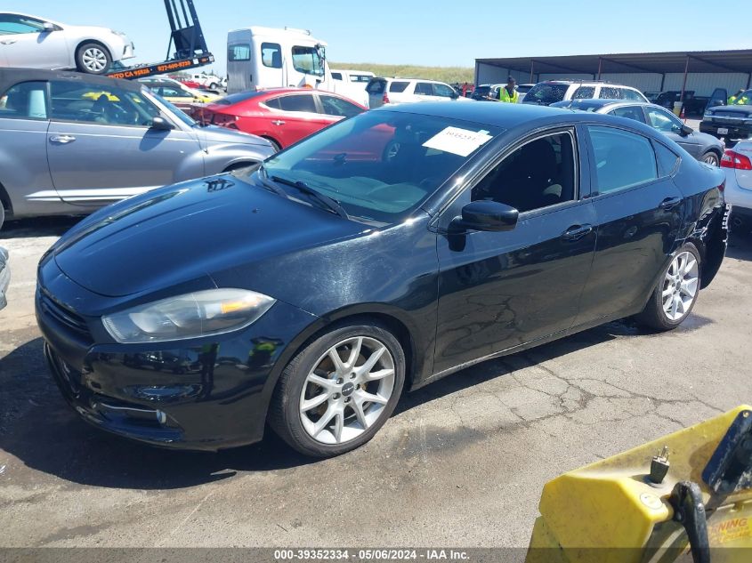 2013 Dodge Dart Sxt VIN: 1C3CDFBA9DD316784 Lot: 39352334