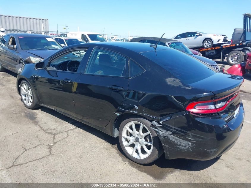 2013 Dodge Dart Sxt VIN: 1C3CDFBA9DD316784 Lot: 39352334