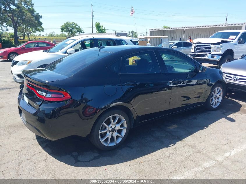 2013 Dodge Dart Sxt VIN: 1C3CDFBA9DD316784 Lot: 39352334