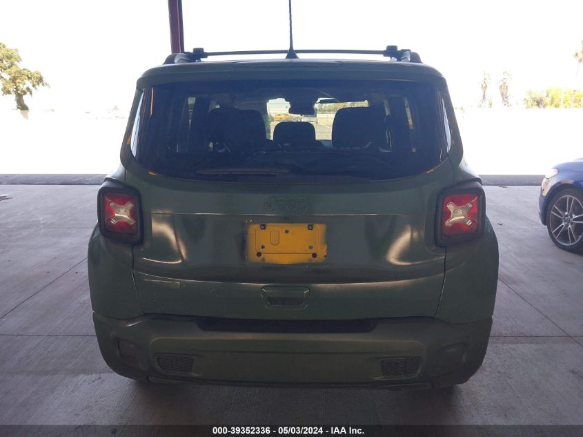 2019 Jeep Renegade Altitude Fwd VIN: ZACNJABB2KPJ75917 Lot: 39352336