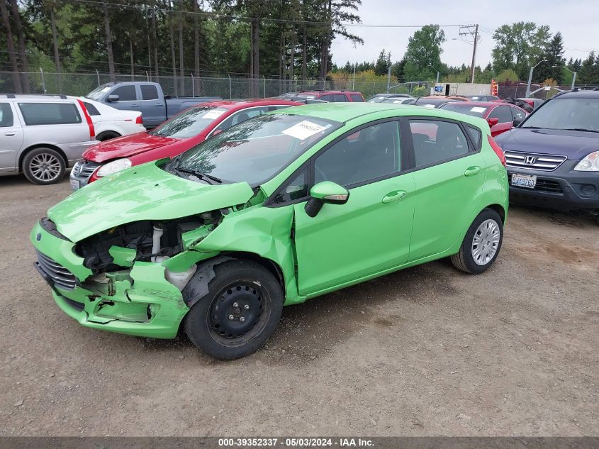 2015 Ford Fiesta Se VIN: 3FADP4EE1FM208022 Lot: 39352337