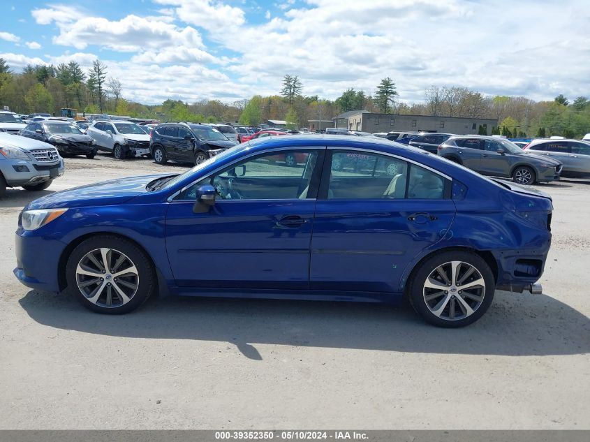 2016 Subaru Legacy 2.5I Limited VIN: 4S3BNAN63G3026825 Lot: 39352350
