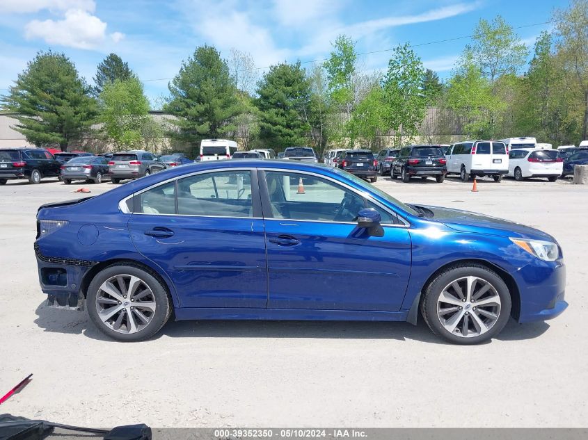 2016 Subaru Legacy 2.5I Limited VIN: 4S3BNAN63G3026825 Lot: 39352350