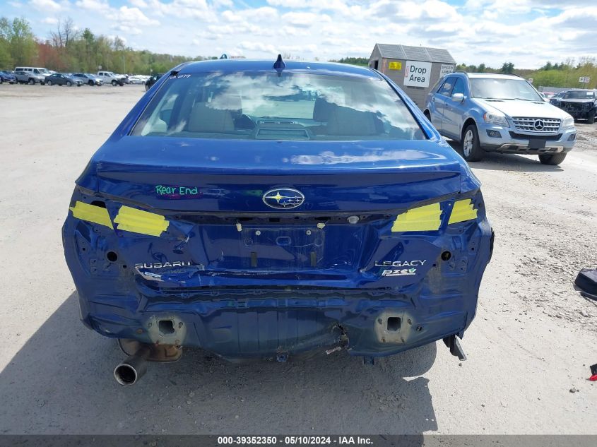 2016 Subaru Legacy 2.5I Limited VIN: 4S3BNAN63G3026825 Lot: 39352350