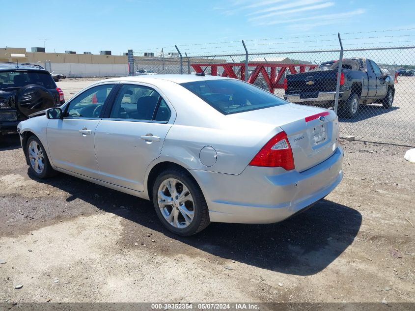 2012 Ford Fusion Se VIN: 3FAHP0HA2CR429209 Lot: 39352354