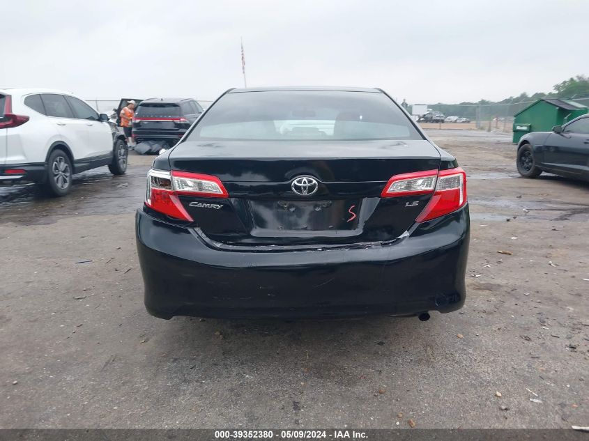 2013 Toyota Camry Le VIN: 4T1BF1FK0DU269857 Lot: 39352380