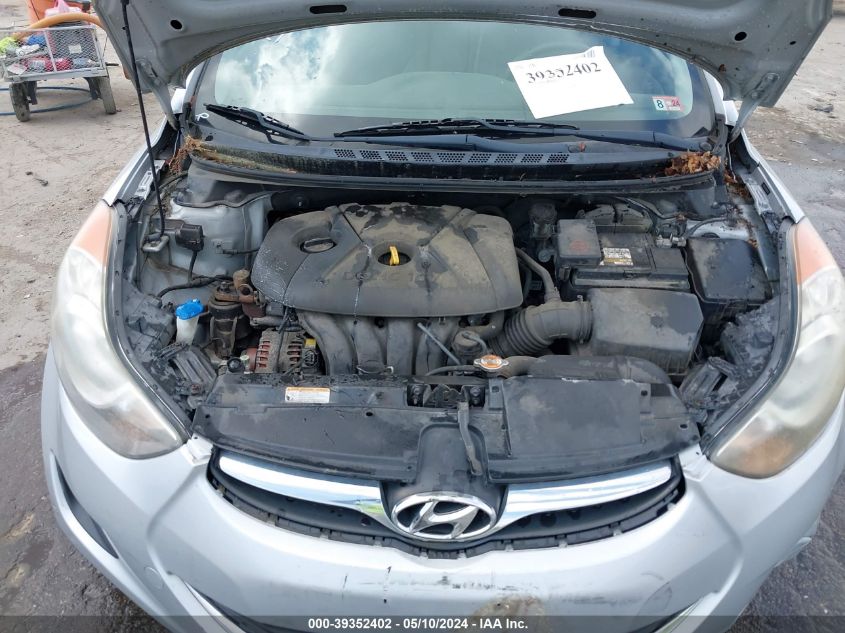 2012 Hyundai Elantra Gls VIN: 5NPDH4AE9CH061964 Lot: 39352402