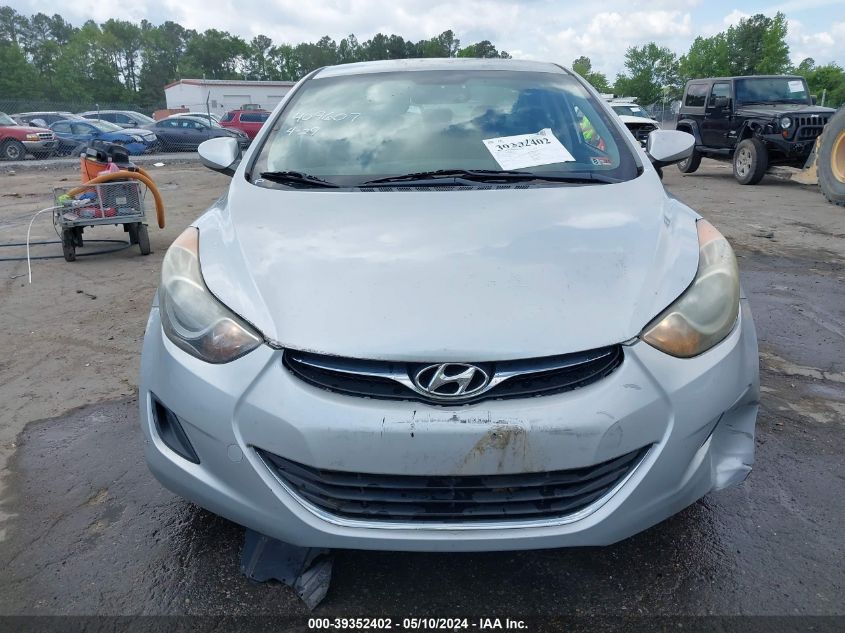 2012 Hyundai Elantra Gls VIN: 5NPDH4AE9CH061964 Lot: 39352402