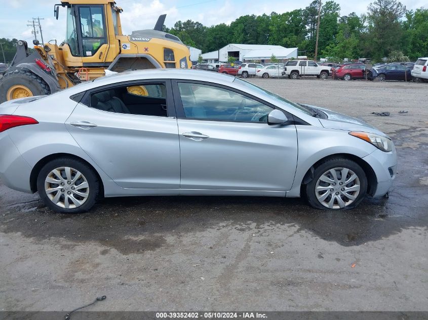 2012 Hyundai Elantra Gls VIN: 5NPDH4AE9CH061964 Lot: 39352402