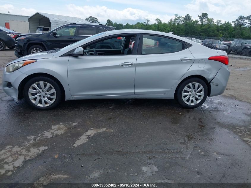 2012 Hyundai Elantra Gls VIN: 5NPDH4AE9CH061964 Lot: 39352402