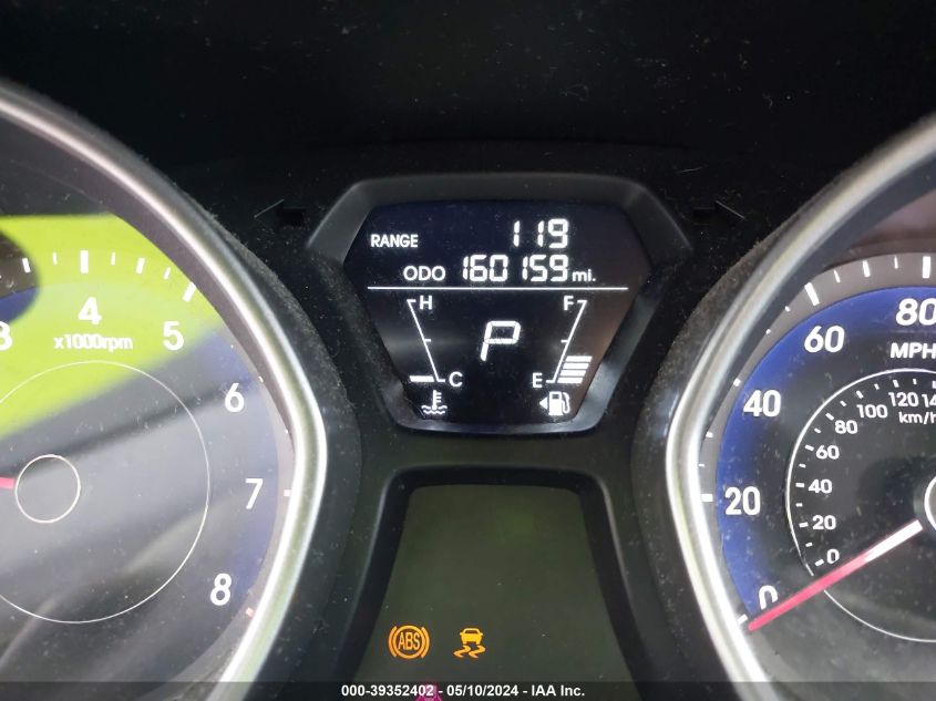 2012 Hyundai Elantra Gls VIN: 5NPDH4AE9CH061964 Lot: 39352402