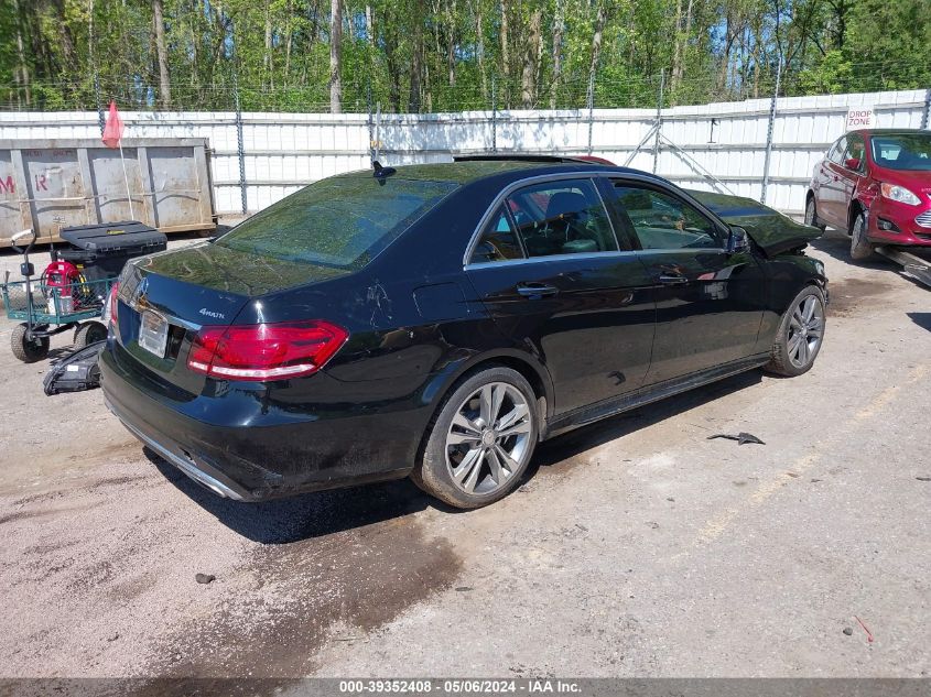 2014 Mercedes-Benz E 350 4Matic VIN: WDDHF8JB7EA995996 Lot: 39352408