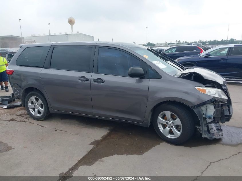 2017 Toyota Sienna L 7 Passenger VIN: 5TDZZ3DC7HS775746 Lot: 39352452