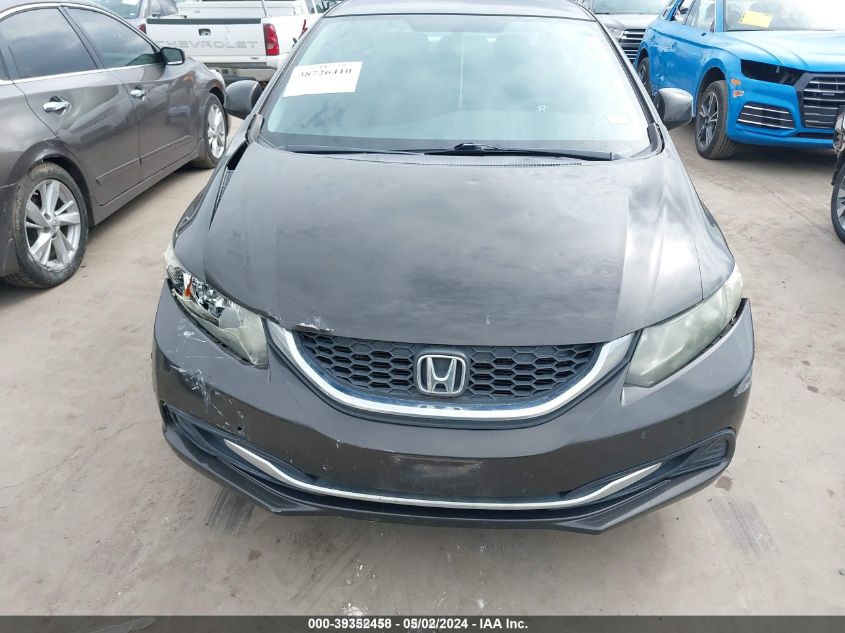 2013 Honda Civic Hf VIN: 2HGFB2F67DH557843 Lot: 39352458