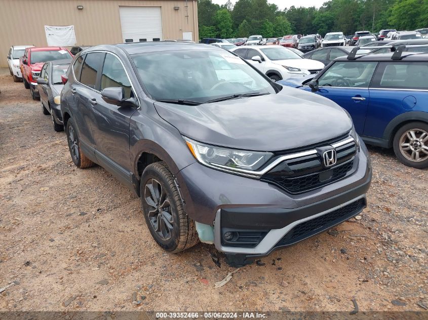 2021 Honda Cr-V 2Wd Ex VIN: 5J6RW1H59MA001122 Lot: 39352466