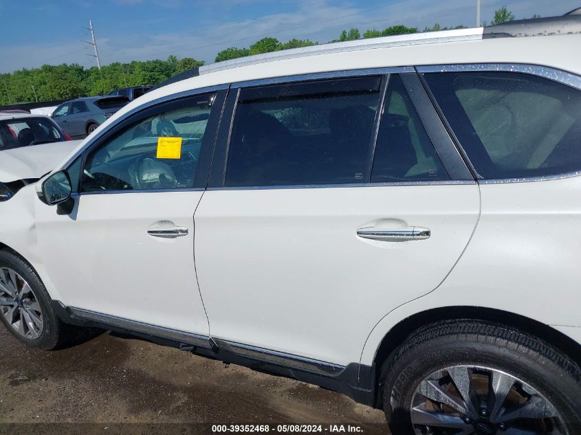 2019 Subaru Outback 2.5I Touring VIN: 4S4BSATC0K3252942 Lot: 39352468