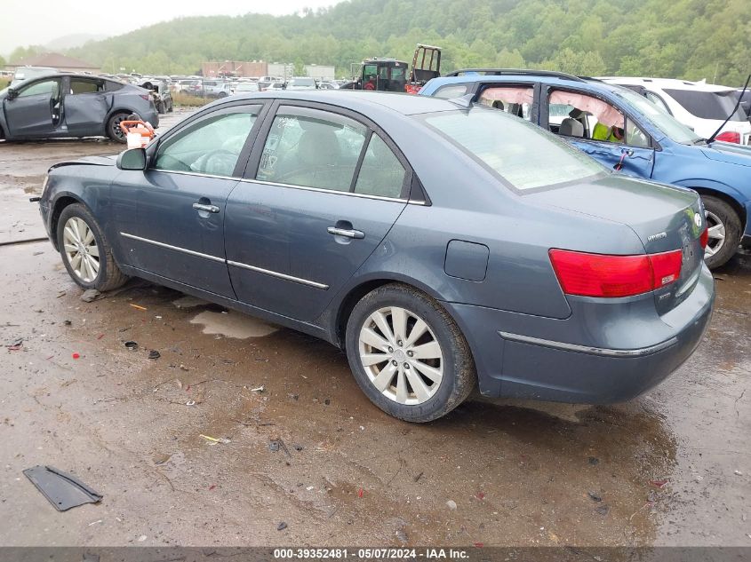 2009 Hyundai Sonata Limited VIN: 5NPEU46C49H445487 Lot: 39352481