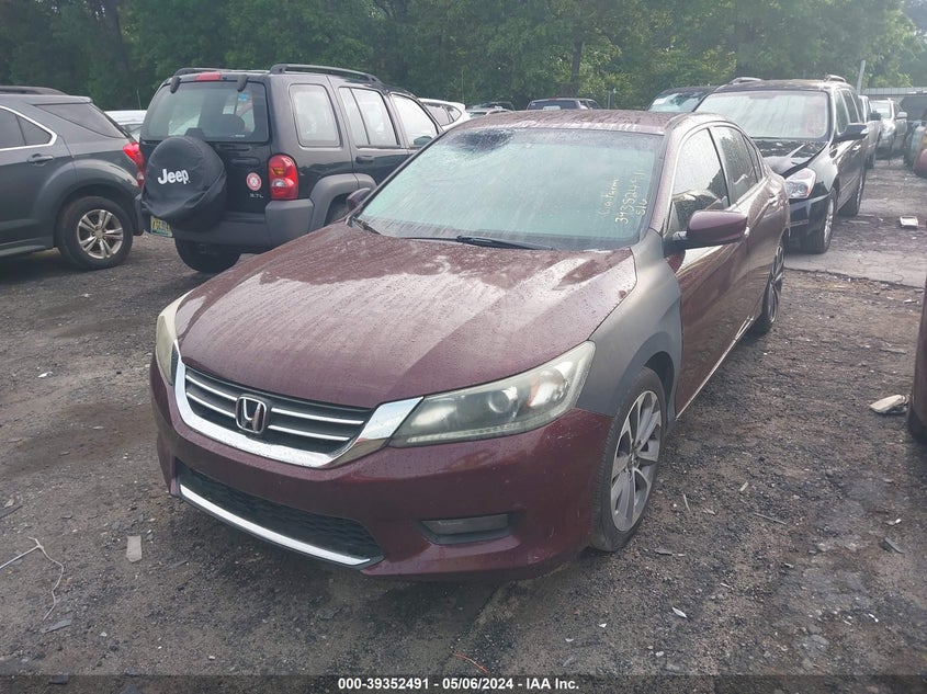 2015 HONDA ACCORD VIN: 1HGCR2F50FA162460