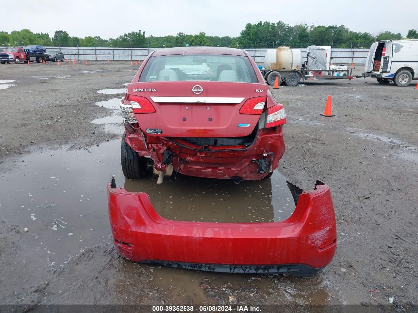 2014 Nissan Sentra Sv VIN: 3N1AB7AP2EY332976 Lot: 39352538