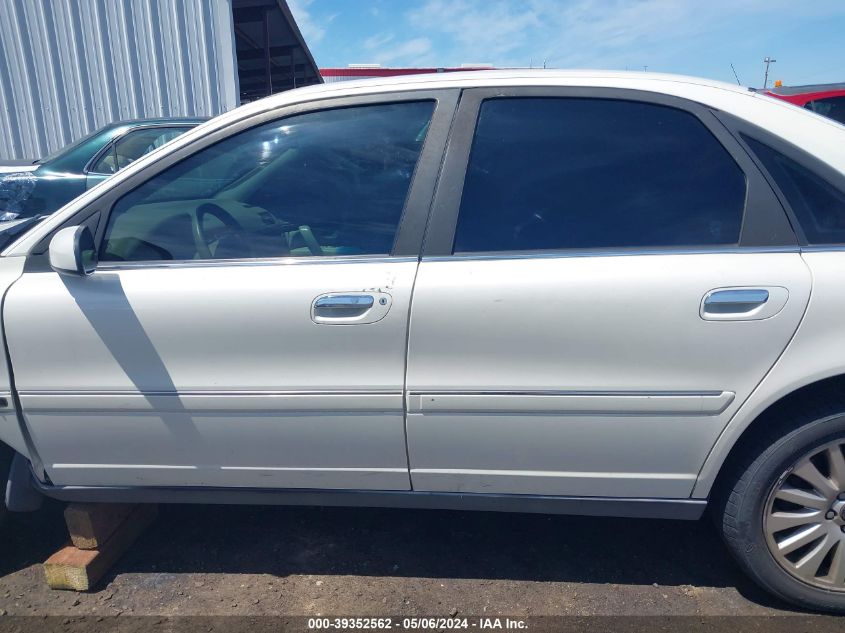 2004 Volvo S80 2.9 VIN: YV1TS92D241344421 Lot: 39352562