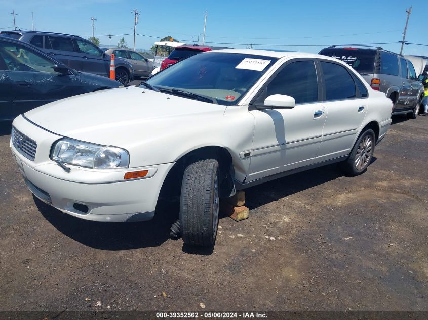 2004 Volvo S80 2.9 VIN: YV1TS92D241344421 Lot: 39352562