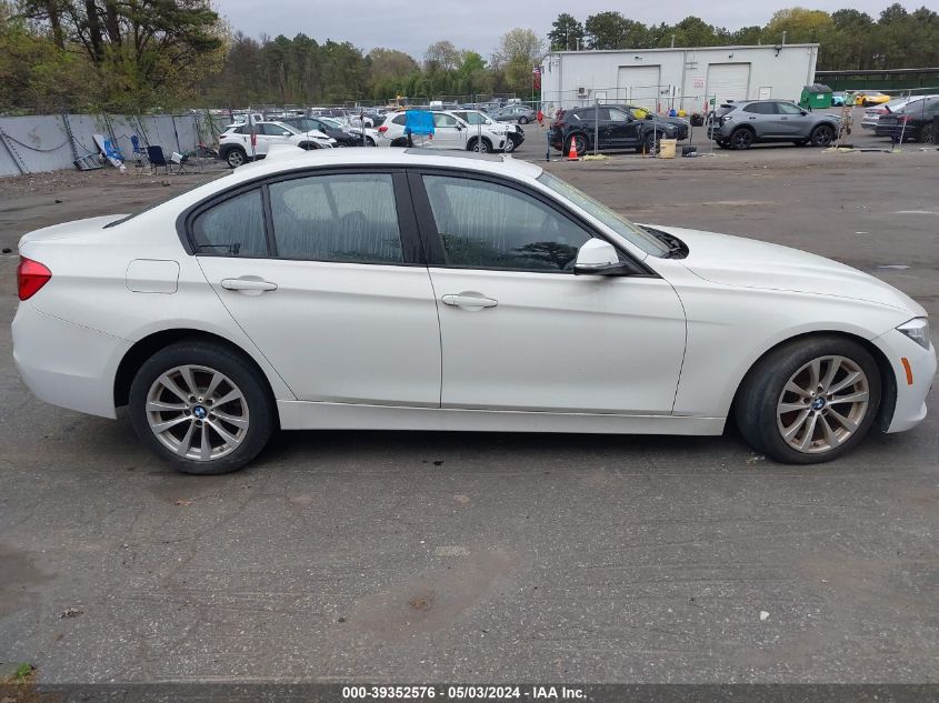 2017 BMW 320I xDrive VIN: WBA8A3C31HA067085 Lot: 39352576