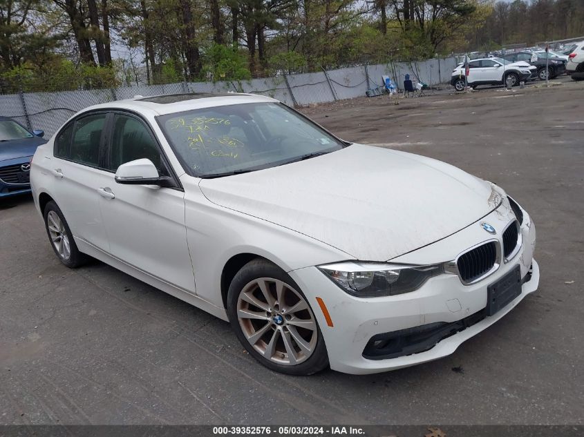 2017 BMW 320I xDrive VIN: WBA8A3C31HA067085 Lot: 39352576