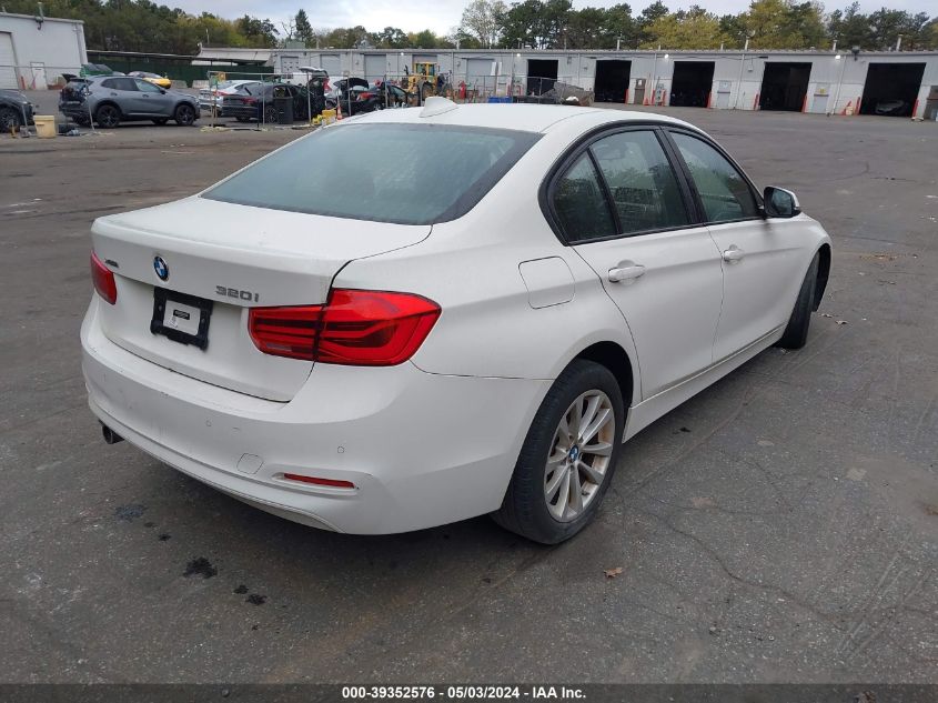 2017 BMW 320I xDrive VIN: WBA8A3C31HA067085 Lot: 39352576