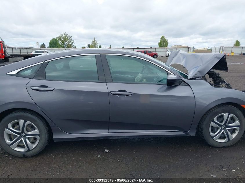 2018 Honda Civic Lx VIN: 2HGFC2F55JH548039 Lot: 39352579