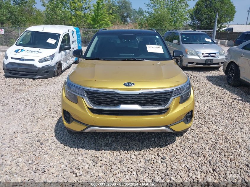 2021 Kia Seltos S VIN: KNDEUCAA4M7131416 Lot: 39352598