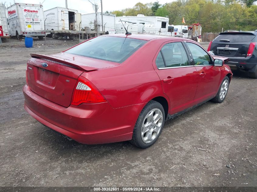 2010 Ford Fusion Se VIN: 3FAHP0HA7AR137861 Lot: 39352601