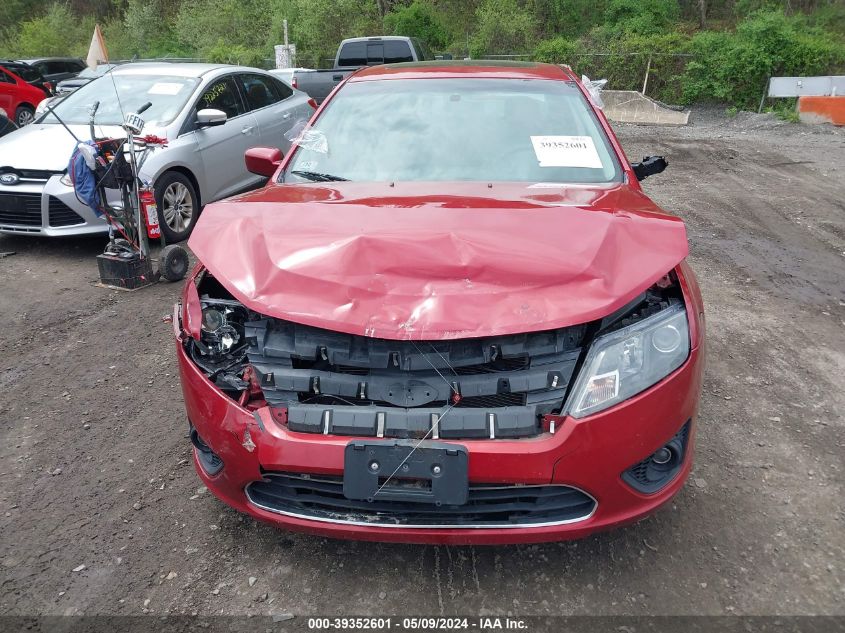 2010 Ford Fusion Se VIN: 3FAHP0HA7AR137861 Lot: 39352601