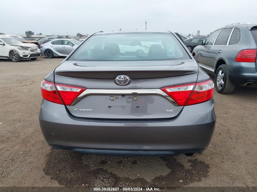 2015 Toyota Camry Se VIN: 4T1BF1FK5FU496299 Lot: 39352607