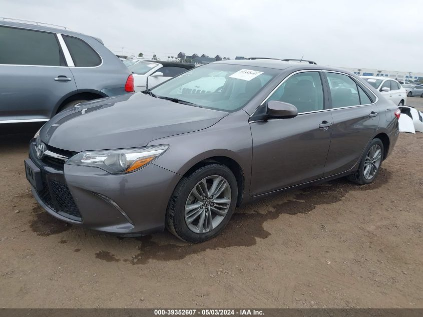 2015 Toyota Camry Se VIN: 4T1BF1FK5FU496299 Lot: 39352607