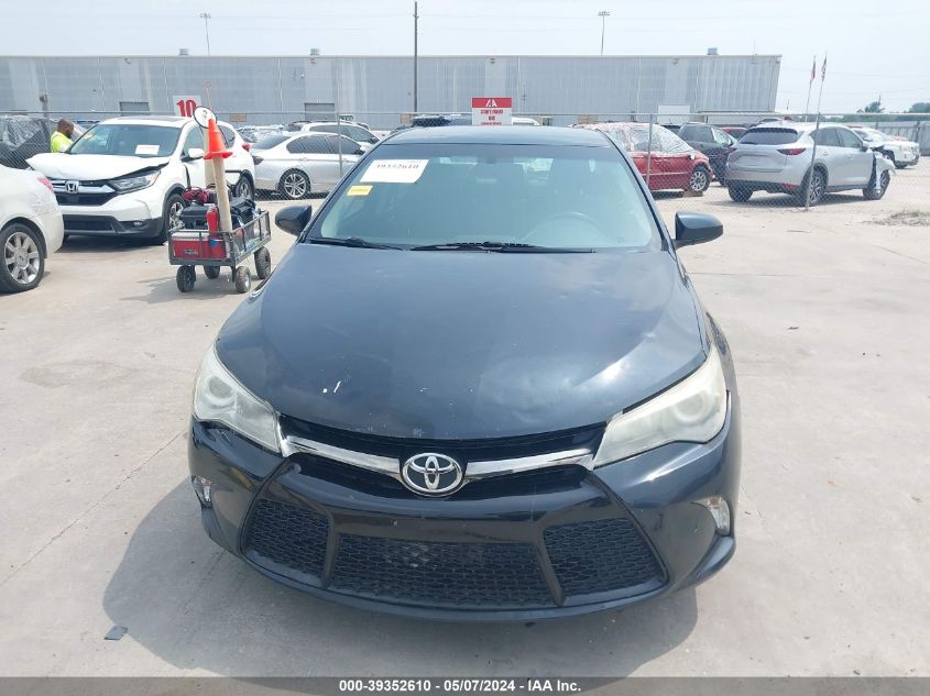 2015 Toyota Camry Se VIN: 4T1BF1FK2FU092909 Lot: 39352610