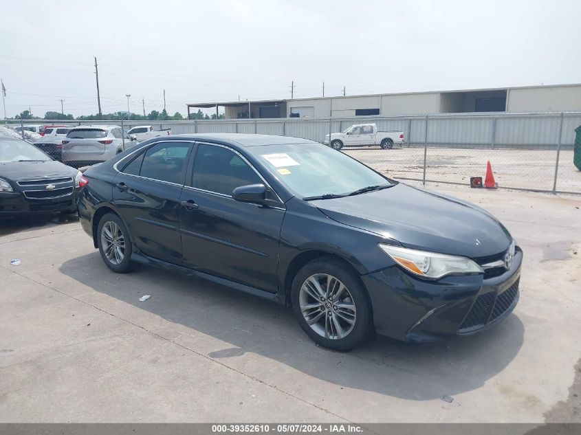 2015 Toyota Camry Se VIN: 4T1BF1FK2FU092909 Lot: 39352610