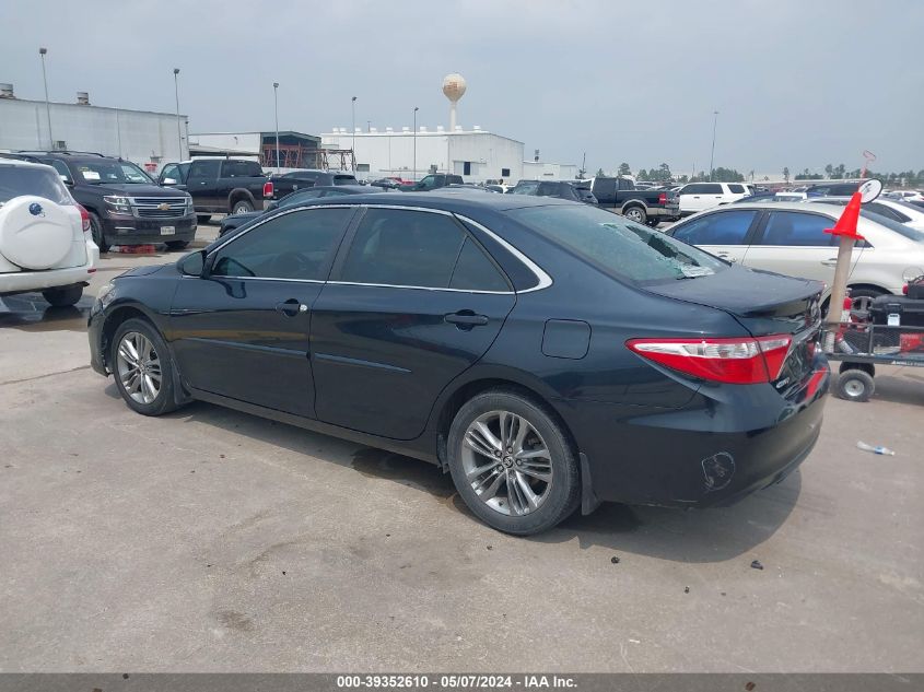 2015 Toyota Camry Se VIN: 4T1BF1FK2FU092909 Lot: 39352610