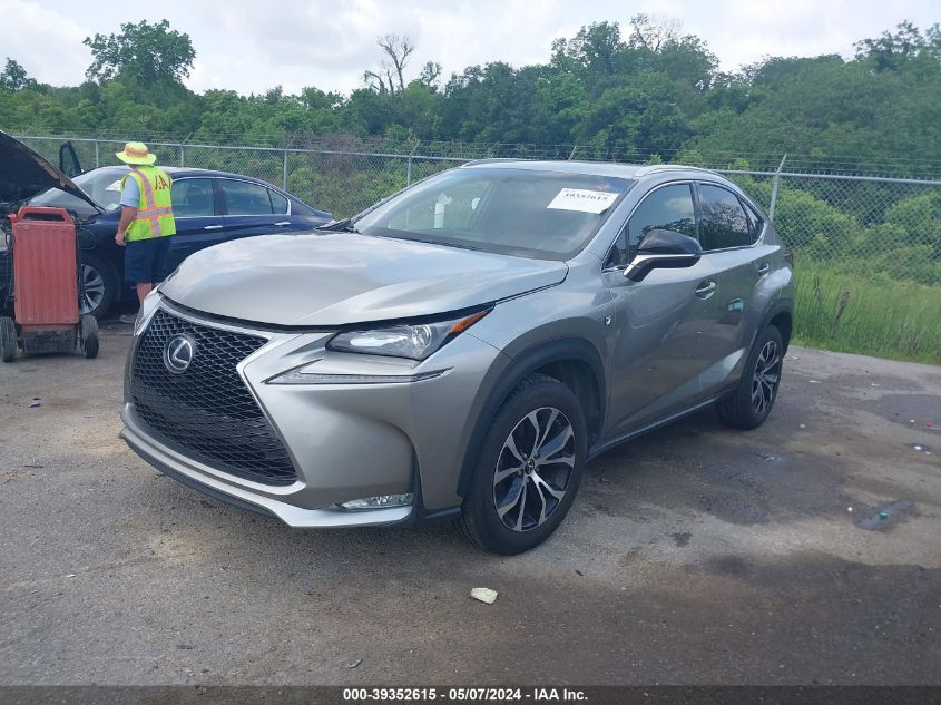 2017 Lexus Nx 200T F Sport VIN: JTJBARBZ1H2141887 Lot: 39352615