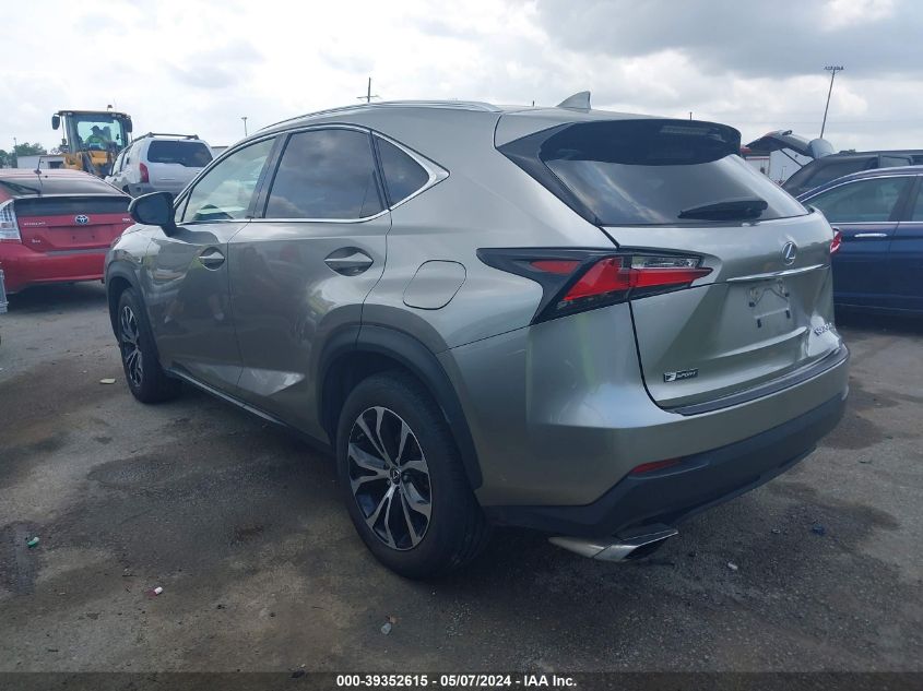 2017 Lexus Nx 200T F Sport VIN: JTJBARBZ1H2141887 Lot: 39352615