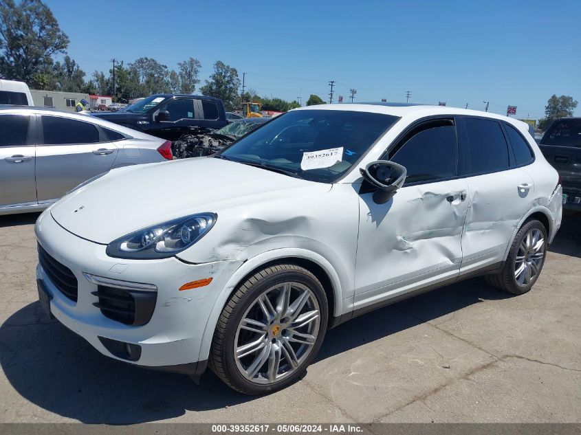 2017 Porsche Cayenne Platinum Edition VIN: WP1AA2A25HKA87924 Lot: 39352617