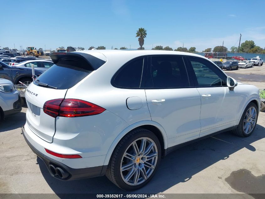 2017 Porsche Cayenne Platinum Edition VIN: WP1AA2A25HKA87924 Lot: 39352617