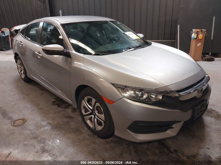 2018 Honda Civic Lx VIN: 19XFC2F53JE204087 Lot: 39352633