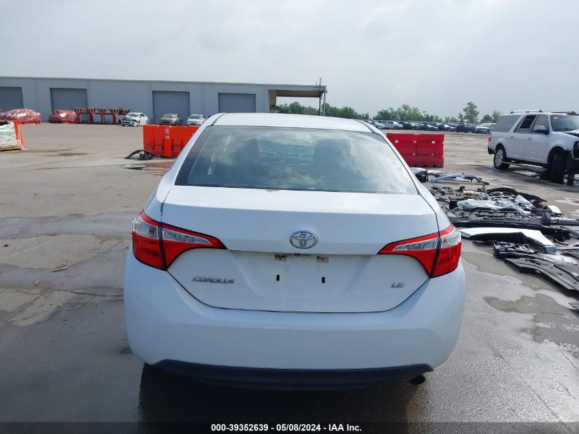 2016 Toyota Corolla L/Le/Le Plus/Le Premium/S/S Plus/S Premium/S W/Special Edition Pkg VIN: 5YFBURHE1GP370763 Lot: 39352639